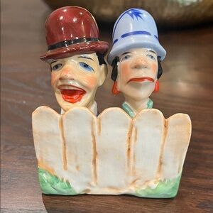 Art Deco 1920’s German Porcelain Bottle Stoppers